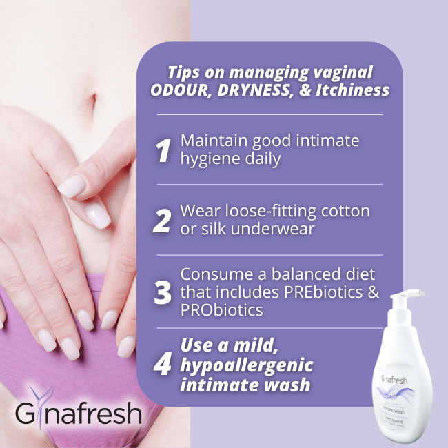 Tips Managing Intimate Odour